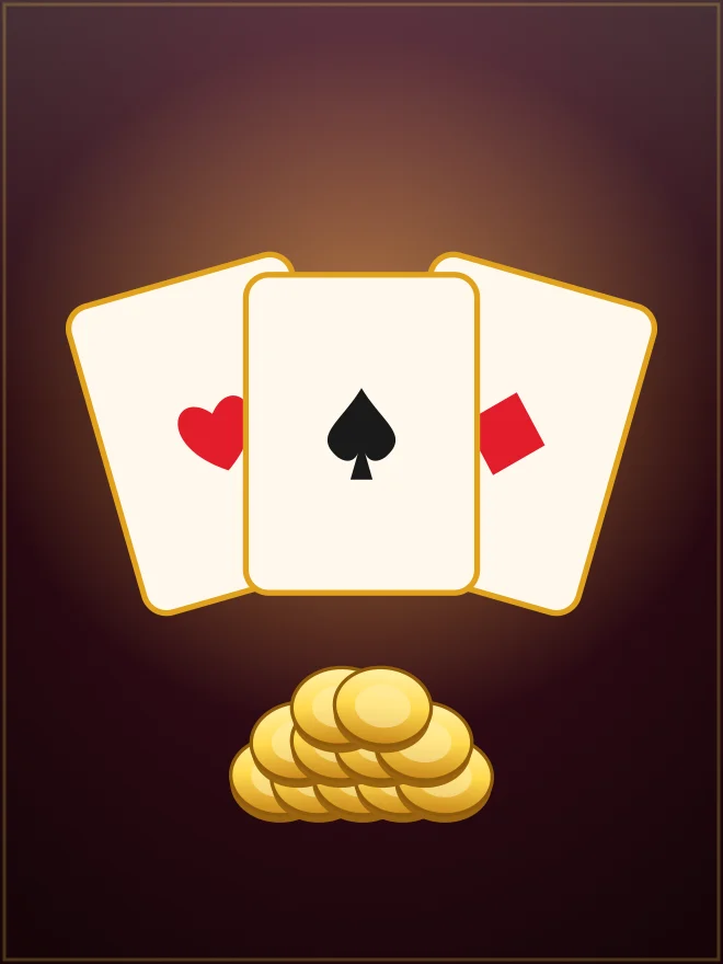 Card game in the IE777 app